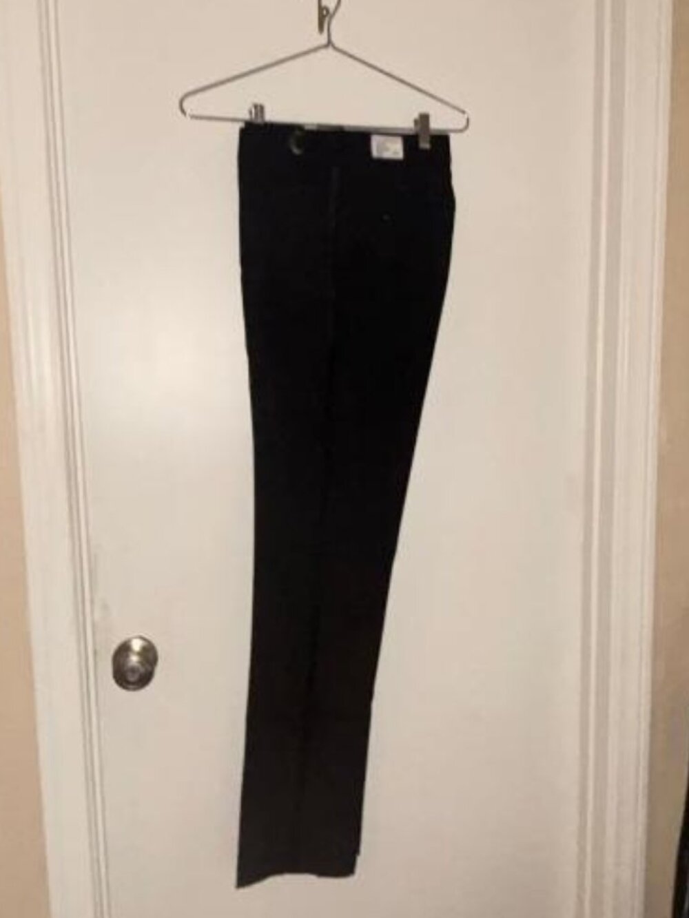 Couture Front Dress Pants Size 30R Black Tuxedo NWT